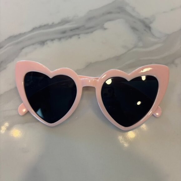 Accessories - Light Pink Heart Bachelorette Sunglasses